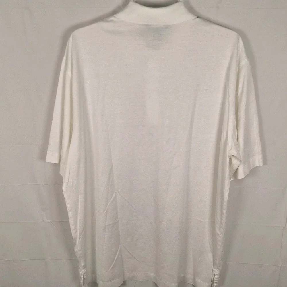 Brooks Brothers Country Club Polo Shirt Men Large Short‎ Sleeve Performance Knit - Picture 7 of 9